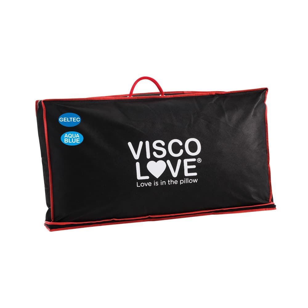 Almohada viscoelástica Visco Love GelTec Aqua Blue Ivorimatex - Imagen 4